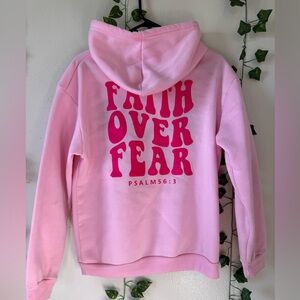 Light + Hot Pink Hoodie